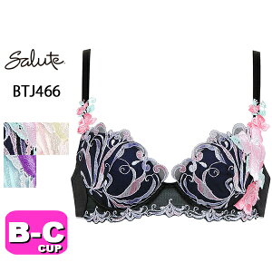 40%OFF�ySALE/�Z�[���z���R�[�� wacoal �T���[�g salute BTJ466 66�V���[�Y �u���W���[ 3/4�J�b�v�u���W���[ �v�b�V���A�b�v�^�C�v P-UP BC�J�b�v