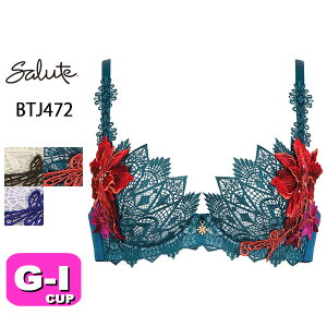 40%OFF�ySALE/�Z�[���z���R�[�� wacoal �T���[�g salute BTJ472 72�V���[�Y �u���W���[ 3/4�J�b�v�u���W���[ �v�b�V���A�b�v�^�C�v P-UP GHI�J�b�v