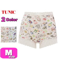 TUNIC チュニック ショーツ 1分丈ショーツ モダールベア天 2140 リボン女子 天竺素材 Mサイズ 日本製 メ…