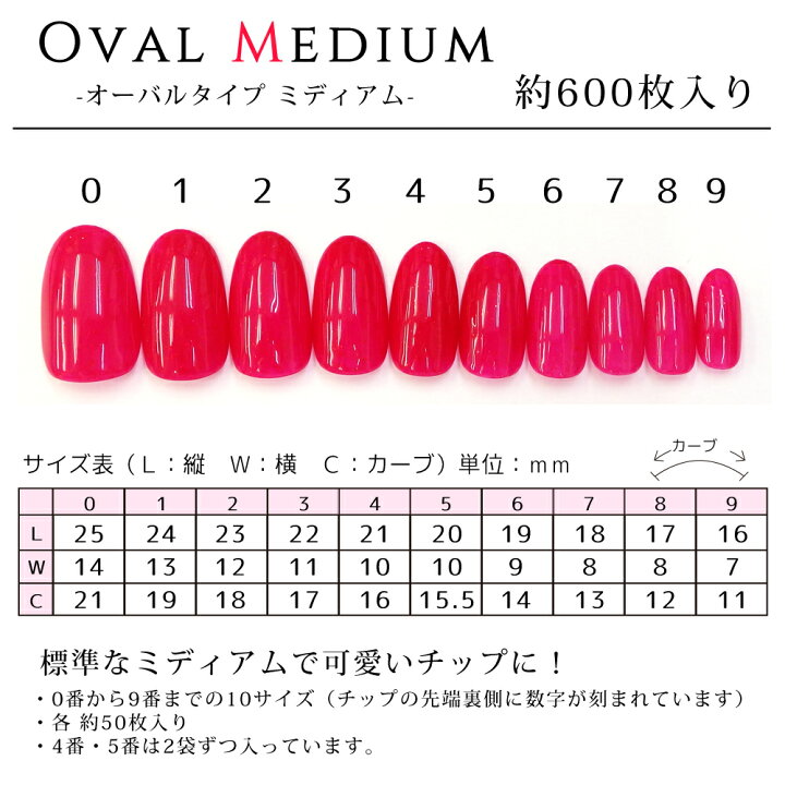 楽天市場】【送料無料】ネイルチップ クリア 約600枚入り チップ つけ  