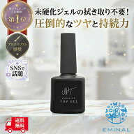 【10日まで★20％クーポン配布中】ノンワイプトップジェル 大容量 15ml ノンワイプ トップジェル トップ…