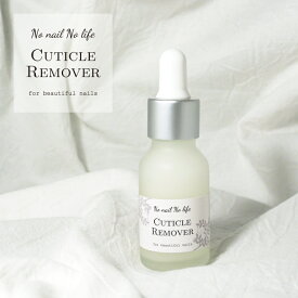 【スーパーSALE★最大20％OFFクーポン】キューティクルリムーバー 20mL キューティクル リムーバー 爪 甘皮 スポイト 肌に優しい 甘皮除去 早い 軟化 ネイリスト