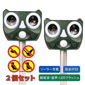 あす楽 猫よけ 超音波 強力 ソーラー 鳥よけ センサー ねこよけ とりよけ グッズ 猫避け 猫除け 鳥害 鳥 害獣 防犯 動物撃退器 害獣駆除 充電 害獣対策 害獣撃退 車両盗難防止 不審者 赤外線 ライト センサー 防水