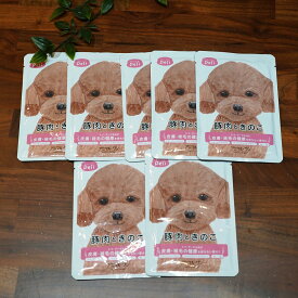 アニマルワン ちょいのせDeli 『豚肉ときのこ』【7袋セット】 ペット 犬 ドックフード