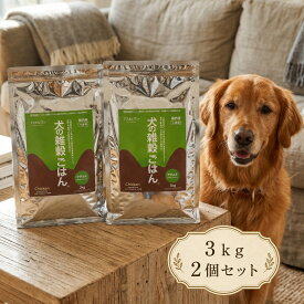 アニマルワン ☆お徳用☆ 犬の雑穀ごはん　アダルト（チキン）3kg×2個セット 【6kg】 ドックフード 犬 ペットフード