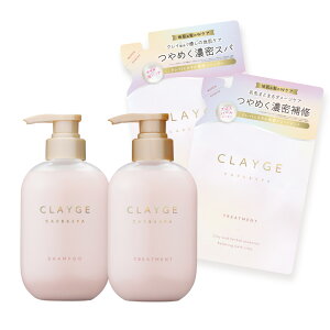 �y�����X�g�A�z�y�N���[�W�� �|���v���l��4�_�Z�b�g�zCLAYGE �V�����v�[���g���[�g�����g SR / M / PS �|���v�e500ml �l�ւ��e400ml�{�g�� �m���V���R�� �N���C �D ������ �I�[�K�j�b�N ���� ���˂�