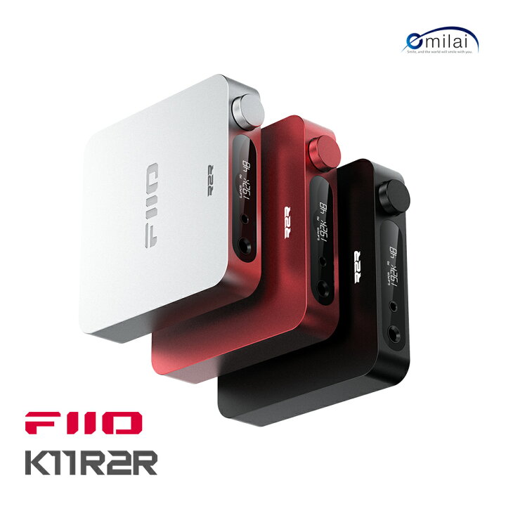 楽天市場】FIIO K11 R2R FIO-K11R ヘッドホンアンプ ブラック シルバー 