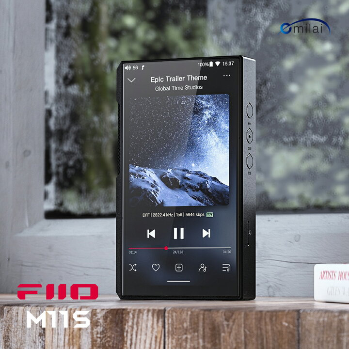 楽天市場】FIIO M11S FIO-M11S-B｜ポータブル オーディオ プレーヤー 