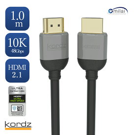 HDMI ケーブル ライフタイム 保証 ｜ PRS4 PASSIVE 1.0m ｜100cm 永久保証 8K対応 HDMI2.1 Apple TV ゲーム PS5 パソコン モニター プロジェクター 映画 全機能対応 48Gbps 最大10K解像度