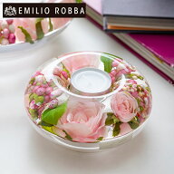 造花 薔薇 バラ キャンドルホルダープリマローズpk アレンジメント インテリア アーティフィシャルフラワ…
