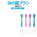 口腔用品（官方頁顯示「其他」）｜30本セット ミニ歯ブラシ 個包装 使い捨て歯ブラシ 歯磨き粉付き 5in1 携帯用 歯間フロス付き つまようじ付き 口腔ケ…