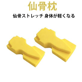 仙骨枕 仙骨ほぐし 仙骨ストレッチ クッション 腰痛対策 骨盤矯正 姿勢改善 骨盤 ゆがみ 矯正器具 背中 首 肩 マッサージ ストレッチャー 自宅ケア リラックス コンパクト 在宅ワーク 持ち運び ギフト プレゼント 誕生日 送料無料