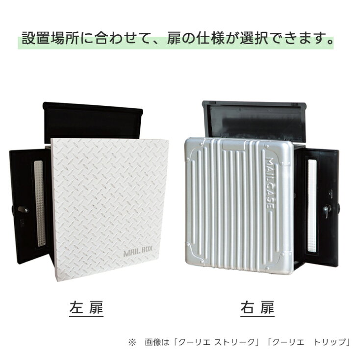 楽天市場】郵便 ポスト 壁付け クーリエ ガルバリウム メール ボックス 