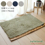 【20時〜先着5名様★半額クーポン】 玄関マット 50×70cm おしゃれ calm land カームランド Ward Robe ワ…