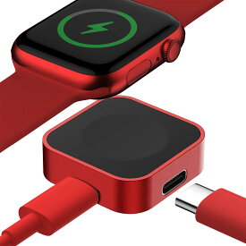 コンパチブル　アップルウォッチ充電器　Apple Watch磁気充電器アダプタ　apple watch充電器　iWatch Ultra のポータブル 旅行無線コードレス充電スタンド、メタルシェル、SE 9 8 7 6 5 4 3 2 1 シリーズに適している　タイプc　USB-C型　純正　人気　充電器ランキング