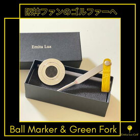 【阪神タイガース福袋2026】【阪神ファン専用ギフト】【1点限りのプレミアムセット】ゴルフマーカー 阪神タイガースカラー 贈答用 クロコダイル ギフト プレゼント ボールマーカー グリーンフォーク 誕生日 還暦祝い ギフト ホールインワンギフト ホワイトデー