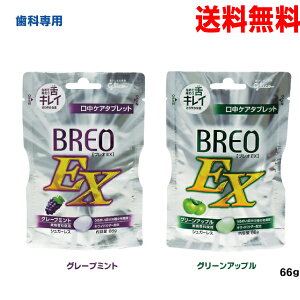 【期間限定お試し1袋】【メール便 1袋 送料無料】選べるフレーバー歯科専用 ブレオEX 1袋 口中ケアタブレット江崎グリコ歯科専売品