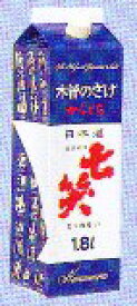 七笑　辛口　からくち　1800ml紙パック入り　1.8L