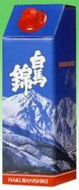 白馬錦 普通酒＜白馬錦＞紙パック 1800ml1.8L　薄井商店