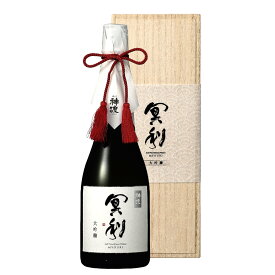 神渡　冥利　大吟醸原酒木箱入　720ml