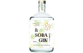 ＆SOBAGIN　720ml瓶　信州そば香るジン　黒澤酒造