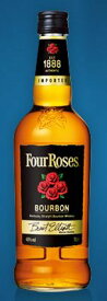 キリン　フォアローゼズ　ブラック　700ml瓶入り薔薇のウイスキー　バラのウイスキー