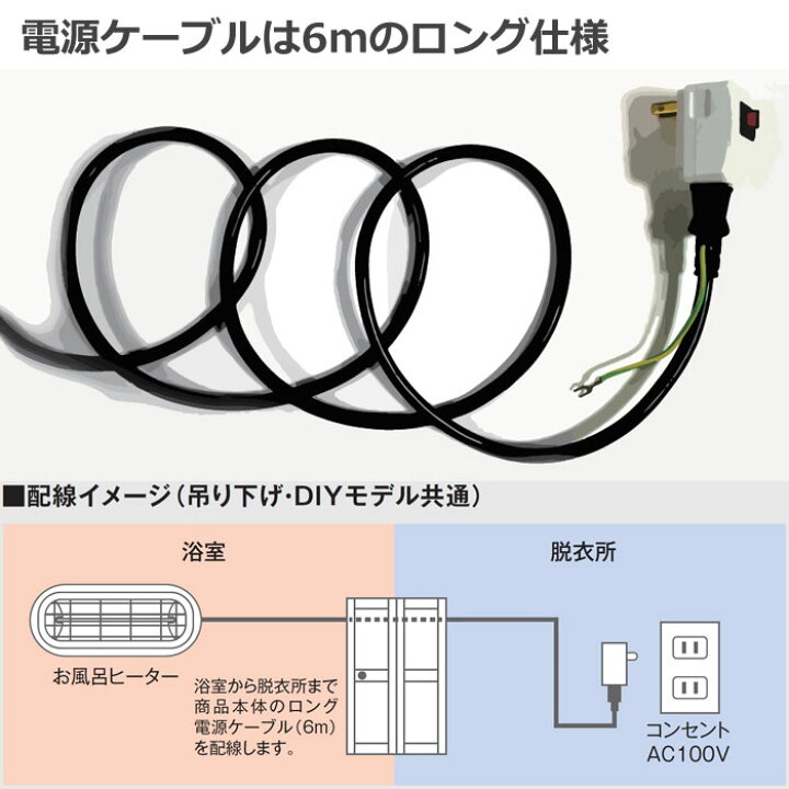 楽天市場】【返品OK!条件付】コンフォー Chrester クレスター 赤外線ヒーター 家庭用 お風呂ヒーター 吊り下げ・壁付け兼用 HEAT-S-101WA ホワイト【KK9N0D18P】【80サイズ】 : 家電と雑貨のemon(えもん) 楽天市場】【返品OK!条件付】コンフォー Chrester クレスター 赤外線ヒーター 家庭用 お風呂ヒーター 吊り下げ・壁付け兼用 HEAT-S-101WA ホワイト【KK9N0D18P】【80サイズ】 : 家電と雑貨のemon(えもん)
