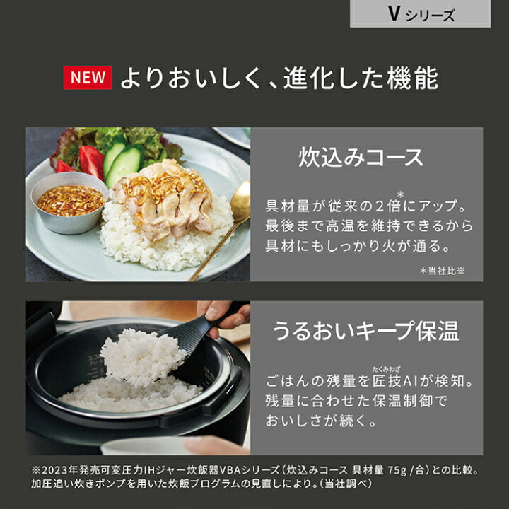 楽天市場】【返品OK!条件付】パナソニック 炊飯器 1升炊き 圧力IH炊飯 