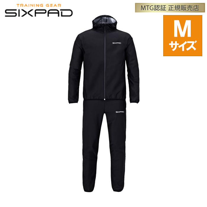 安心の30日以内返品OK 条件付 返品OK 正規品 MTG シックスパッド サウナスーツ Sauna SS-AW00B Suit SIXPAD Mサイズ KK9N0D18P 大人気 ついに再販開始 60サイズ