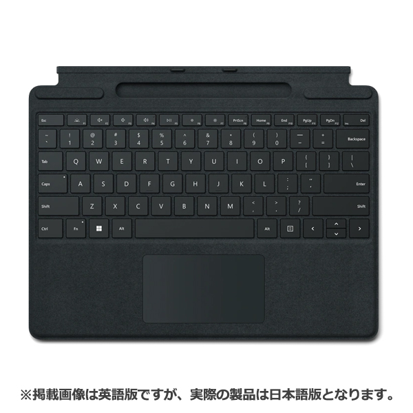 【安心の30日以内返品OK！条件付】 【返品OK!条件付】マイクロソフト Surface Pro Signature キーボード 日本語 8XA-00019 ブラック 【KK9N0D18P】