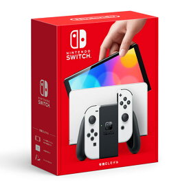 【返品OK!条件付】【新品】 任天堂 ニンテンドースイッチ 有機ELモデル Nintendo Switch 本体 HEG-S-KAAAA Joy-Con（L）/（R）ホワイト 2021年10月発売モデル【KK9N0D18P】【80サイズ】