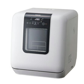 【返品OK!条件付】東芝 卓上型食器洗い乾燥機 食洗機 DWS-33A-W ホワイト 水栓工事不要【KK9N0D18P】【180サイズ】