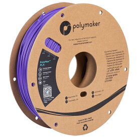 【返品OK!条件付】Polymaker PolyMax PLA フィラメント (1.75mm, 0.75kg) Purple パープル 3Dプリンター用 PA06009 ポリメーカー【KK9N0D18P】【100サイズ】