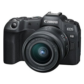 【返品OK!条件付】キヤノン カメラ EOS R8 RF24-50 IS STM レンズキット フルサイズミラーレスカメラ EOSR8-2450ISSTMLK 一眼 ミラーレス一眼 デジタル一眼 標準ズームレンズ 小型 軽量 Canon【KK9N0D18P】