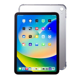 【返品OK!条件付】サンワサプライ 第10世代iPad 10.9インチ用クリアハードケース PDA-IPAD1902CL カバー 第10世代iPad 10.9インチを傷や衝撃から守るクリスタルケース クリアタイプ iPad用ケース【KK9N0D18P】