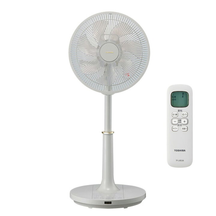 Amazon | 東芝リビング扇風機 TF-30DL24(W) ホコリ防止加工 リモコン首 