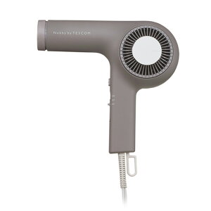 【返品OK!条件付】テスコム Nobby by TESCOM プロフェッショナル プロテクトイオン ヘアードライヤー NIB400A-H スモーキーグレー ヘアドライヤー プラスイオン マイナスイオン 温風 冷風 風量切替