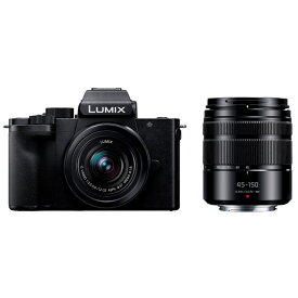 【返品OK!条件付】パナソニック ミラーレス一眼カメラ ルミックス LUMIX G100D ダブルズームレンズキット DC-G100DW ブラック Panasonic デジタル一眼カメラ ズームレンズ付き マイクロフォーサーズマウント DC-G100DW-K【KK9N0D18P】