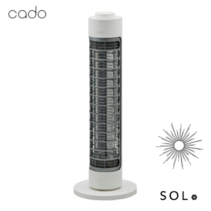 楽天市場】【返品OK!条件付】cado カドー 電気ヒーター ELECTRIC 