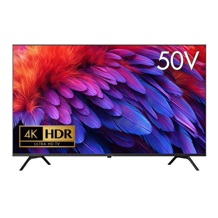 楽天市場】【返品OK!条件付】グリーンハウス 液晶テレビ 50V型 4K HDR 