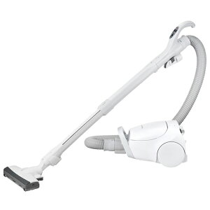 【返品OK!条件付】パナソニック 掃除機 紙パック式 クリーナー キャニスター MC-PJ240G-W コード付き 紙パック式掃除機 紙パック掃除機 パナソニック掃除機 電気掃除機 LED クリーンセンサー 自