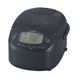 【返品OK!条件付】象印 3合炊き 炊飯器 圧力IH炊飯ジャー 極め炊き NP-RU05-BZ スレートブラック 炊き分け圧力 うるつや保温 白米 玄米 無洗米 麦ごはん 黒まる厚釜 立つしゃもじ【KK9N0D18P】
