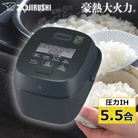 【返品OK!条件付】象印 炊飯器 5.5合炊き 圧力IH炊飯器 極め炊き 豪熱大火力 圧力IH炊飯ジャー NW-WB10-BZ スレートブラック 圧力IHタイプ NW-WB型 10サイズ【KK9N0D18P】