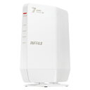 【返品OK!条件付】バッファロー デュアルバンド Wi-Fiルーター 5764+688Mbps AirStation Wi-Fi 7対応 WSR6500BE6Pシリーズ WSR6500BE6P-WH ホワイト 11be対応 5GHz/2.4GHz【KK9N0D18P】