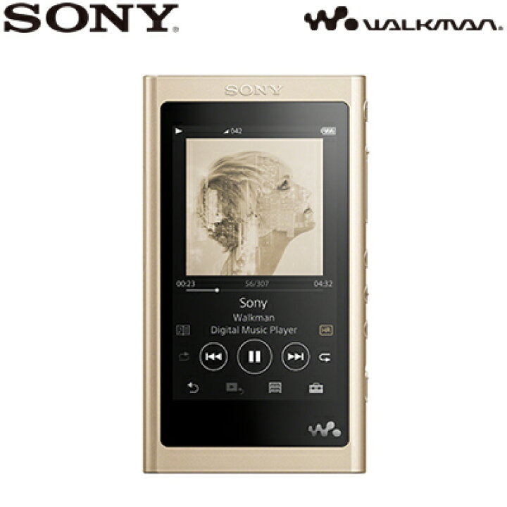 New ソニー ウォークマン Aシリーズ Nw A50シリーズ 16gb Nw A55 N ペールゴールド 本体のみ 18年モデル Sony Walkman Dgrau Digital