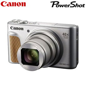 【返品OK!条件付】キヤノン コンパクトデジタルカメラ PowerShot SX740 HS PSSX740HS-SL シルバー CANON パワーショット【KK9N0D18P】【60サイズ】