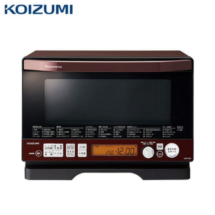 楽天市場】【返品OK!条件付】コイズミ オーブンレンジ KOR1801 レッド 