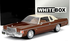 WhiteBox ダッジ モナコ ロイヤル ミニカー 1/24 Dodge Royal Monaco 1977 ブラウン/ベージュ
