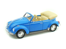 Welly フォルクスワーゲン 1/24 ビートル Volkswagen Beetle Convertible ライトブルー WE22091