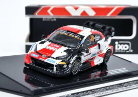 イクソ GR ヤリス WRC 1/43 ミニカー YARIS クロアチアラリー 2022年 優勝 #69 K.Rovanpera/J.Halttunen